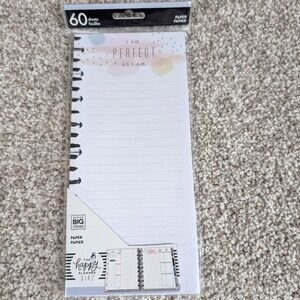 Happy Planner Wellness Warrior‎ Refill Paper - 60 Sheets Lined Note Paper